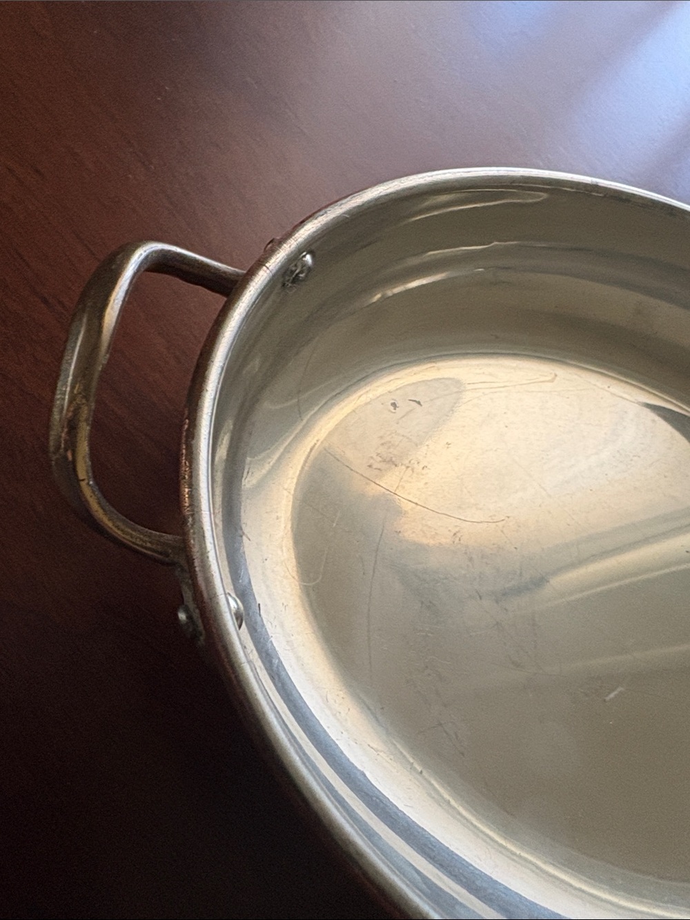 Portuguese Copper Oval Serving Pan - Picture 5 of 6
